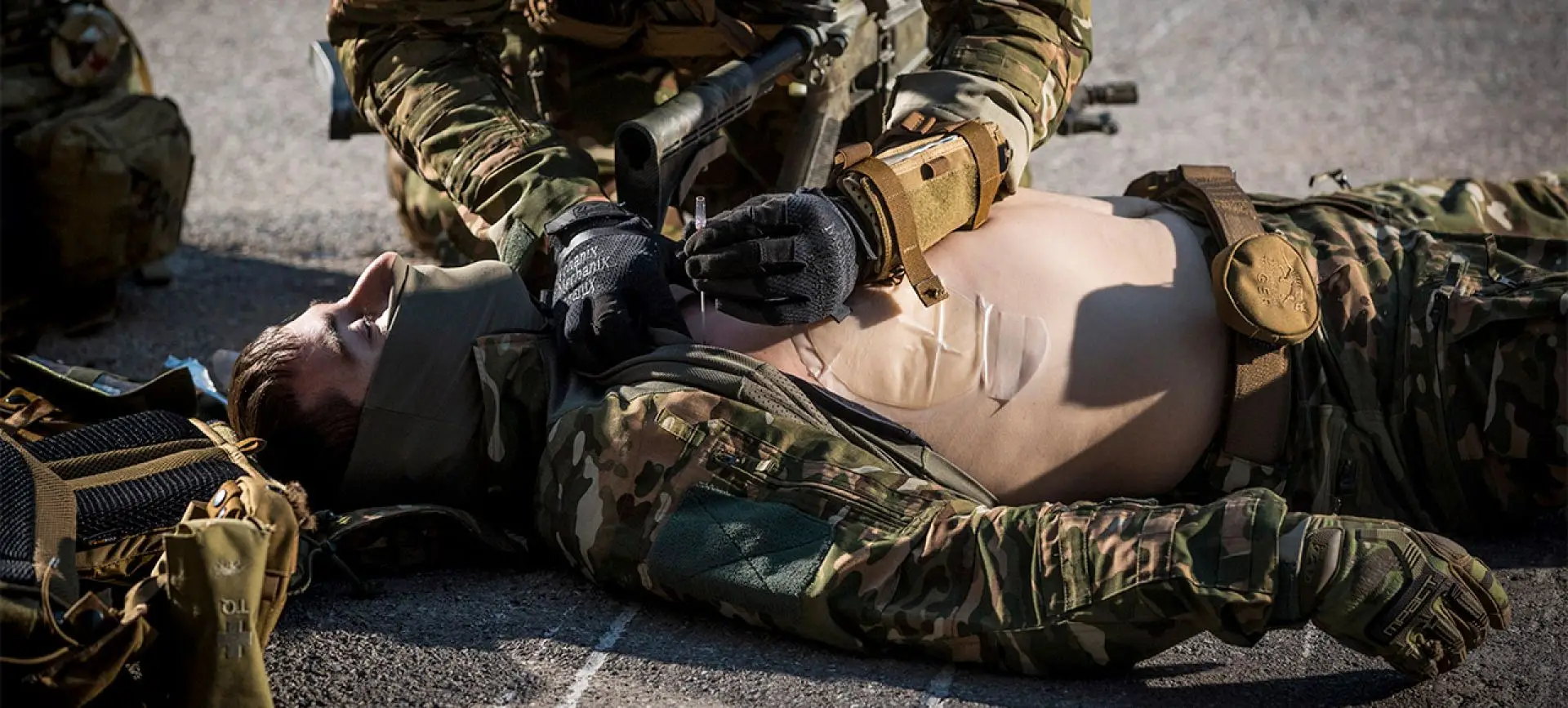 Vendaje de vendaje de emergencia para heridas, Kit de primeros auxilios, accesorios con Kit de Trauma de ventilación, herramientas de ayuda de emergencia, rápido y útil - imagen 5
