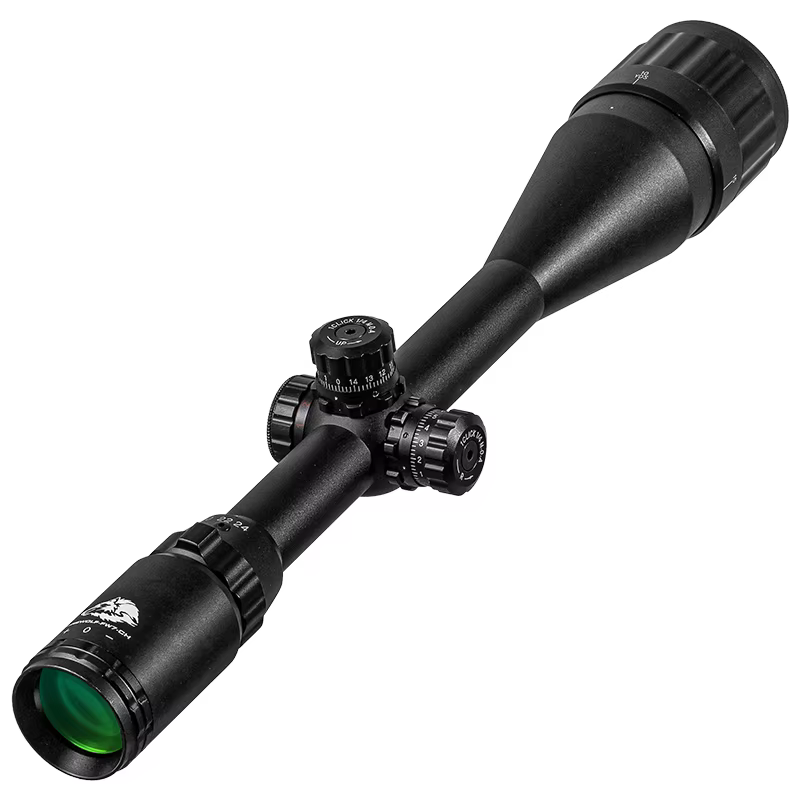 Fire Wolf 6-24x50 mira telescópica táctica iluminada para caza - imagen 3