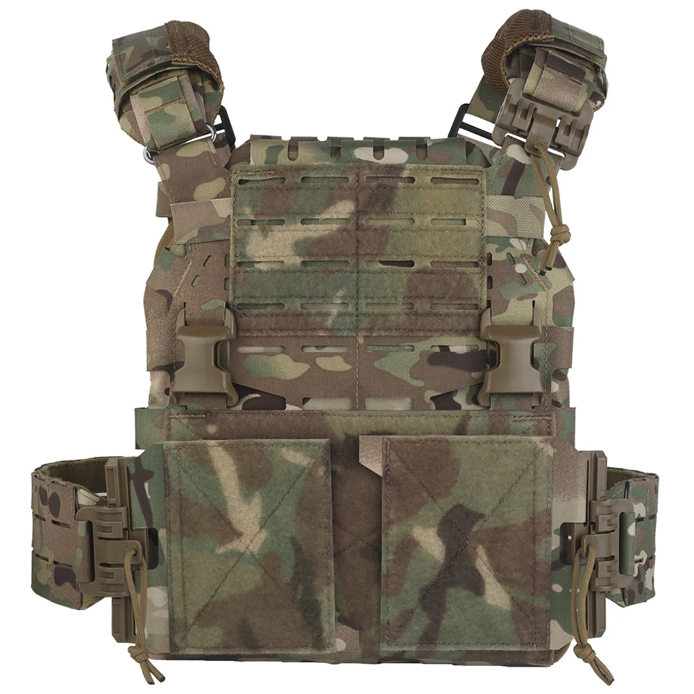 Portador de placas táctico V2 – Sistema MOLLE liberación rápida - imagen 2
