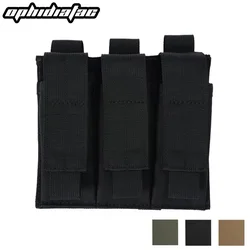 OPHIDIANTAC Funda portacargadores MOLLE Outdoor 9mm pistola OpenTop