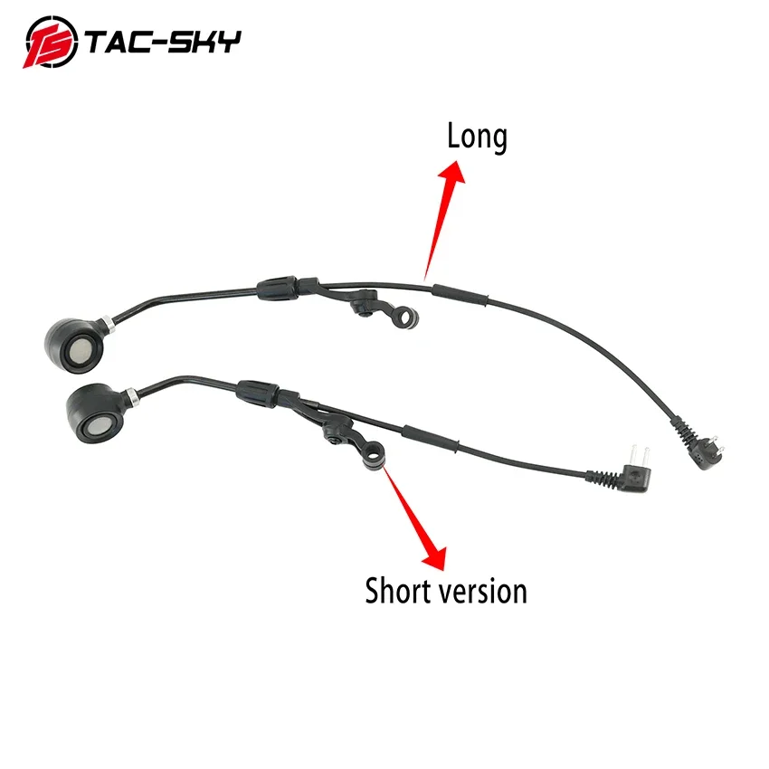 TS TAC-SKY ACCESORIOS DE Auriculares TÁCTICOS Adaptador de micrófono COMTA V Compatible con auriculares COMTA II III V - imagen 3
