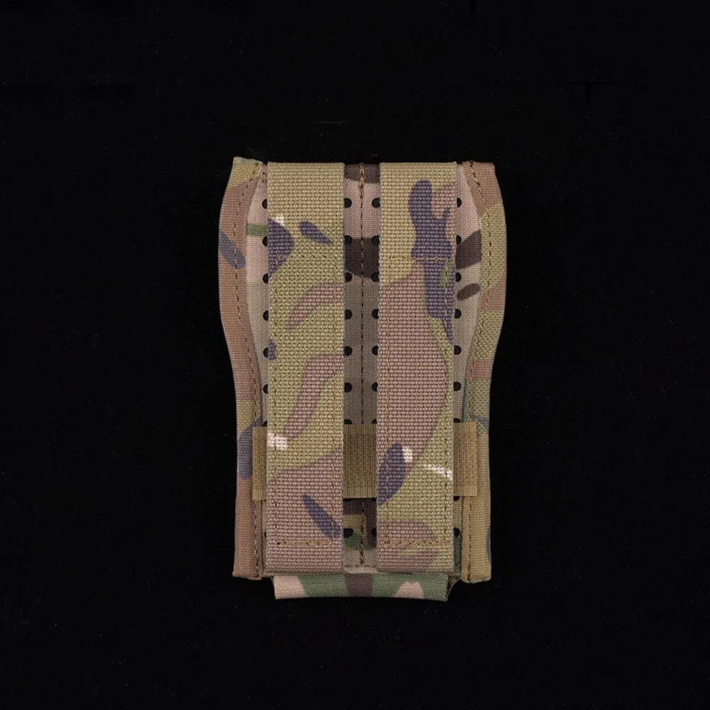 Bolsa Mag de calibre múltiple individual 5,56, bolsa Mag Airsoft de combate de caza de liberación rápida de perfil bajo, equipo de cinturón táctico MOLLE portátil - imagen 3