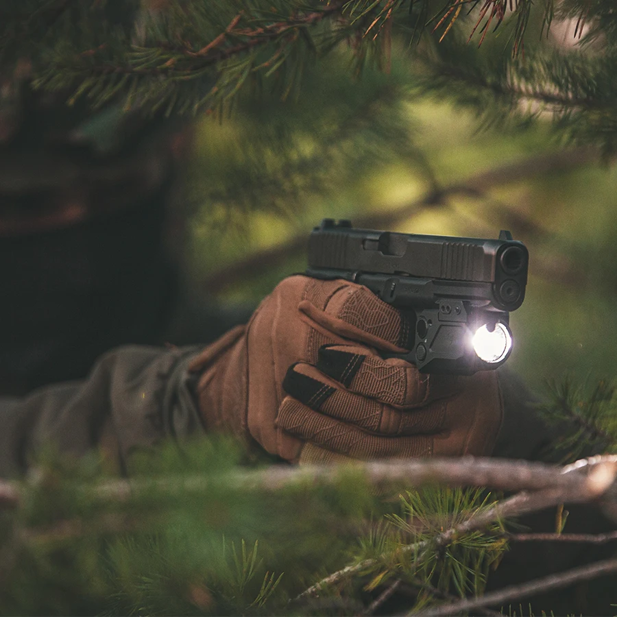 Óptica vectorial, pistola táctica de 500 lúmenes, luz láser blanca constante/estroboscópica IPX4, accesorios para pistola de 500 lúmenes - imagen 4