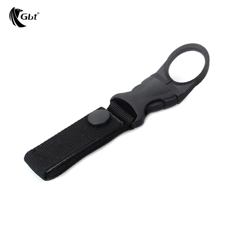 EDC gancho militar de malla de nailon para exteriores, Clip para botella de agua, gancho de Ountaineering, cinturón, mochila, colgador, Gadget de campamento - imagen 4