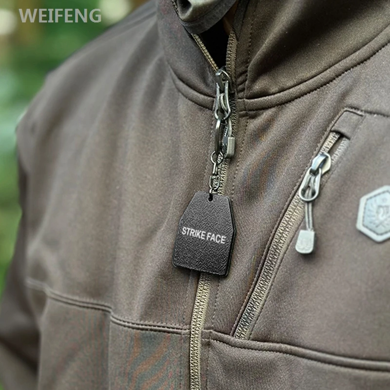 LLavero de Panel portador de placa, organizador de Clip de anillo al aire libre para el hogar, llaves de coche, decoración colgante de mochila - imagen 2