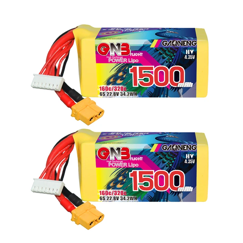 6S 1500mAh 160C XT60