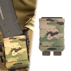 Bolsa ligera para revistas de Rifle para M4/AR15, inserto molle trasero, bolsa con función de placa de inserción de extracción rápida