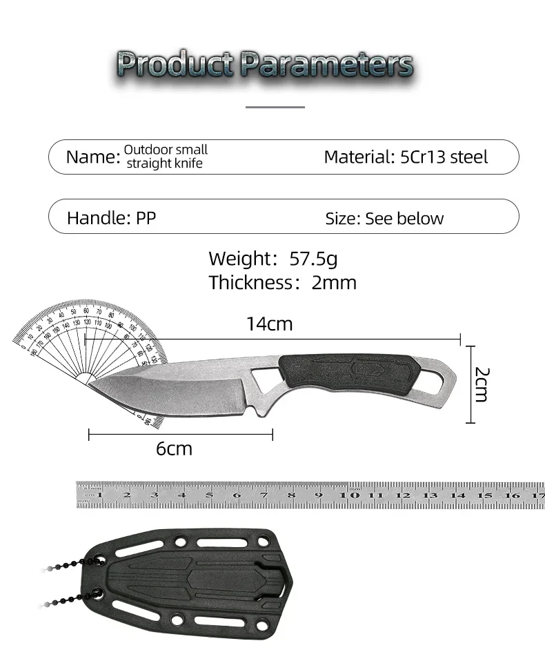 Mini cuchillo para exteriores