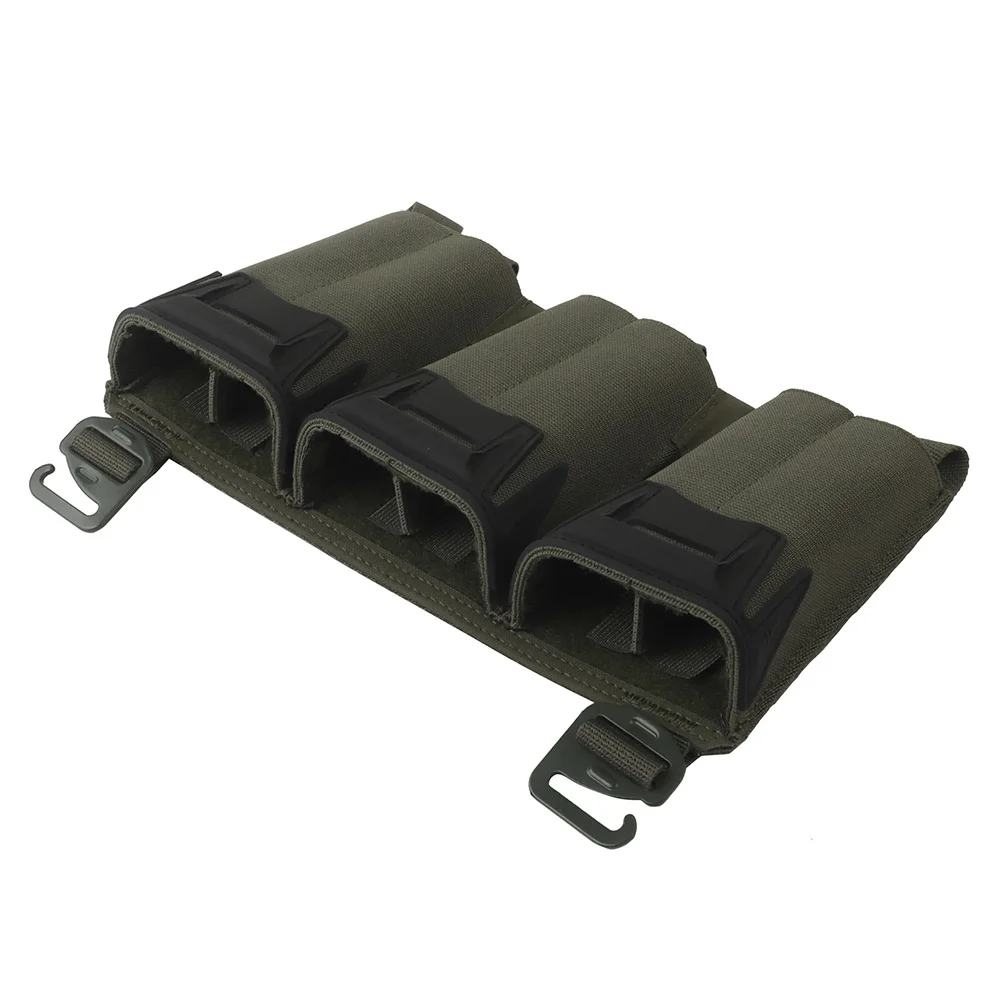 Bolsa táctica Triple Mag multicalibre para 9mm y rifle MOLLE - imagen 5