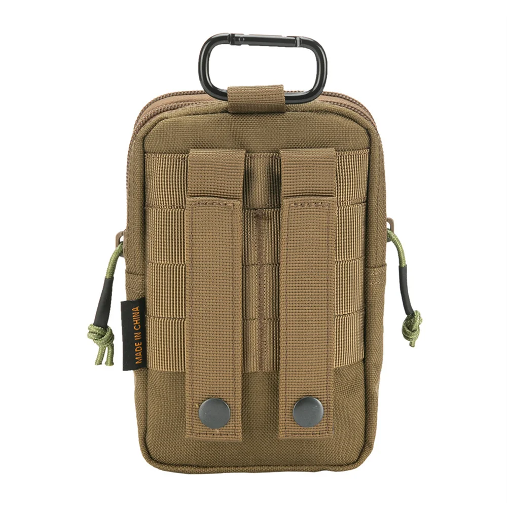 Riñonera táctica EDC MOLLE doble capa para teléfono y caza al aire libre - imagen 3