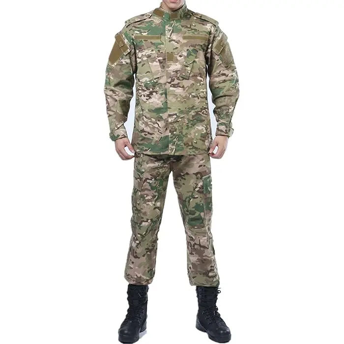Uniforme Milita para exteriores, traje táctico resistente al desgaste, abrigo de fuerzas especiales para hombres de Safari, pantalón, ropa de caza de camuflaje para pesca - imagen 5