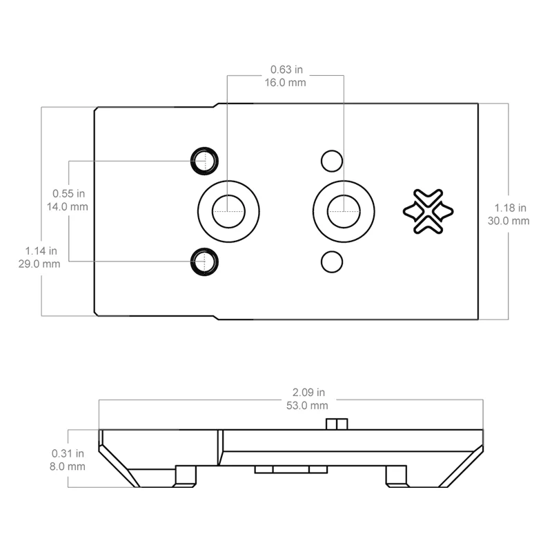 Adaptador de huella Vas Gin - imagen 4