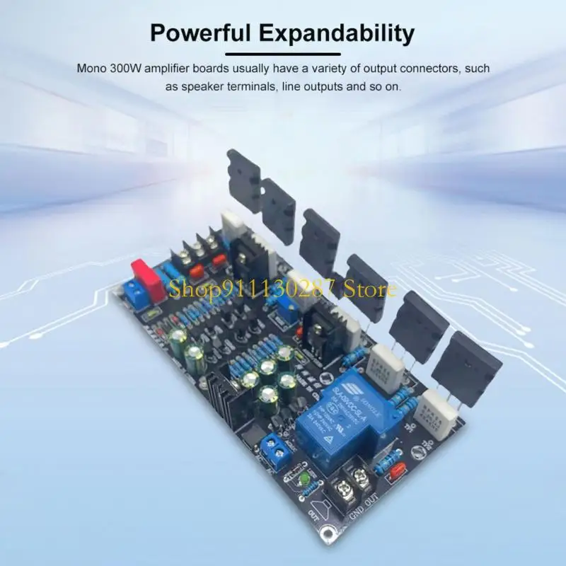 Módulo amplificador audios 300W alto rendimiento J1HC para sistemas altavoces exigentes - imagen 3