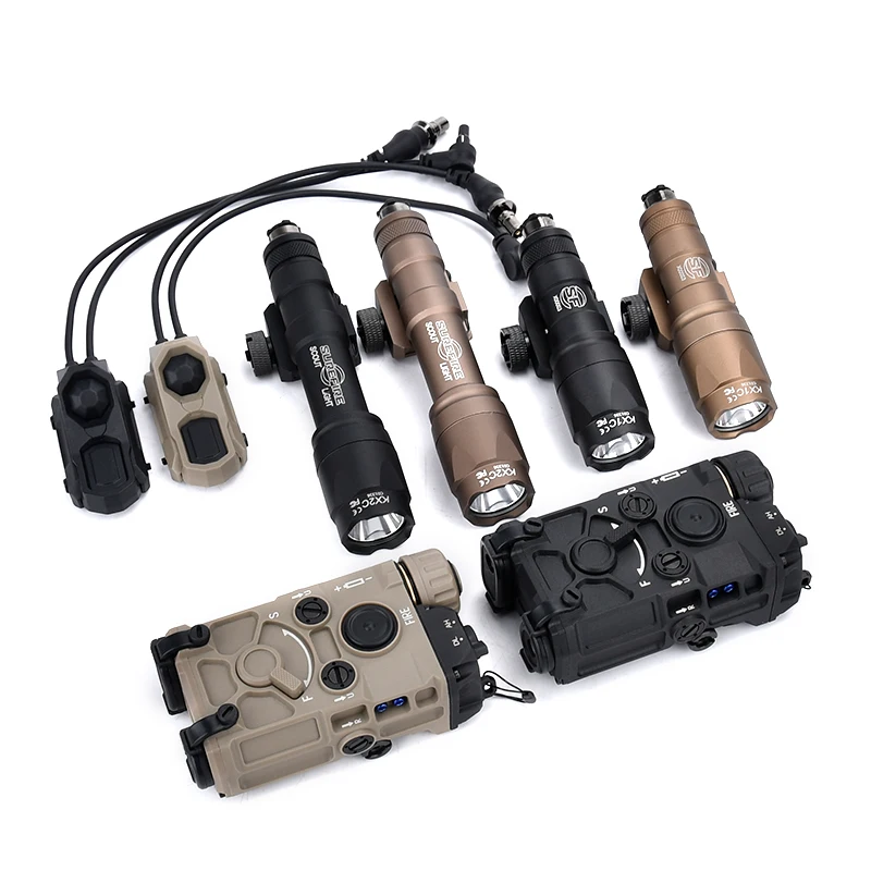 EO-TECH OGL Surefir M300 M600 linterna AXON interruptor trasero de doble Control con caja de almacenamiento conjunto combinado - imagen 5