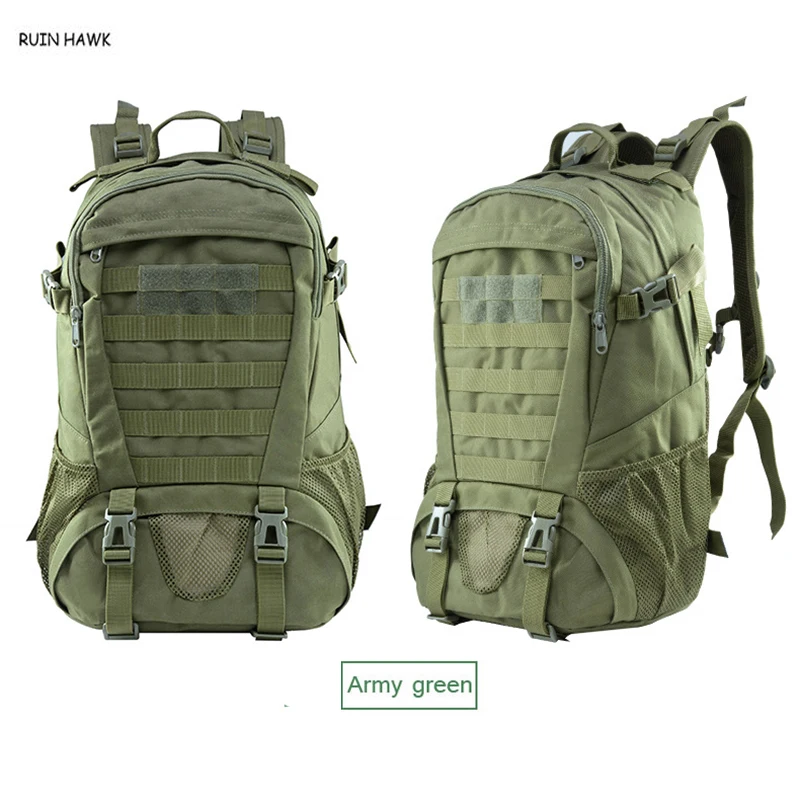Mochila de hombro para deportes al aire libre, mochila táctica militar de camuflaje para senderismo, escalada y supervivencia, alrededor de 25L - imagen 3