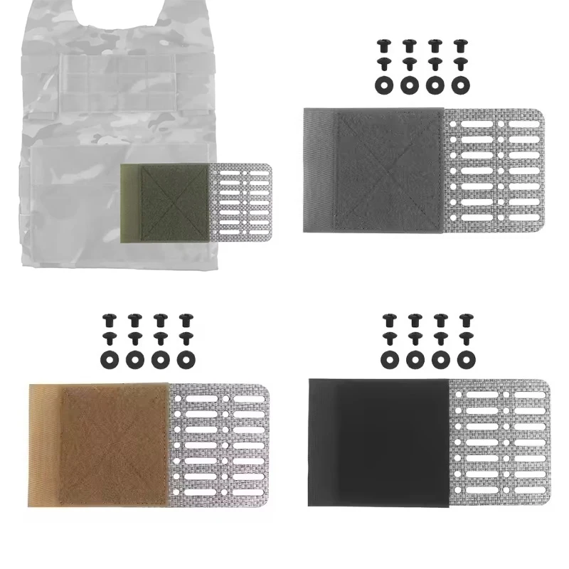 Expansor Molle, extensión de aparejo de pecho, faja, portador de placa, alas laterales, aparejo de pecho, extensor de ala, accesorios de chaleco táctico