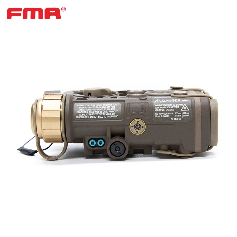 TB1398 FMA Mini versión de laboratorio al aire libre, luz Led de PEQ-NGAL + láser rojo IR, accesorio de equipo táctico - imagen 5