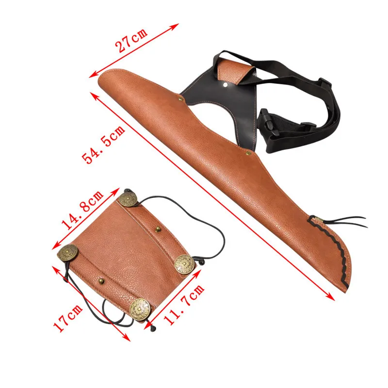 Protectores de brazo tiro con arco zurdo y diestro caza - imagen 3