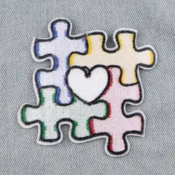 Parche Autism Awareness – Bordado termoadhesivo para planchar
