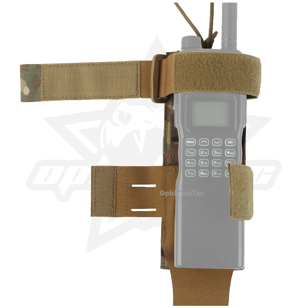 OphidianTac bolsa Universal MOLLE bolsa de Radio Comms de liberación rápida soporte multiradio PRC152 163 accesorios de caza - imagen 5