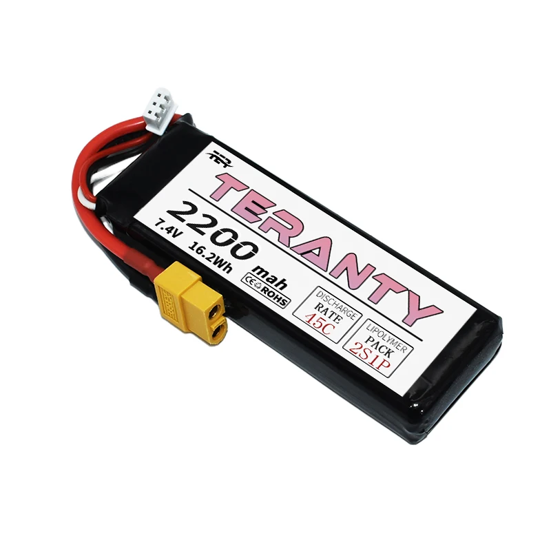 Batería LiPo recargable con velcro para drones RC y vehículos - imagen 3