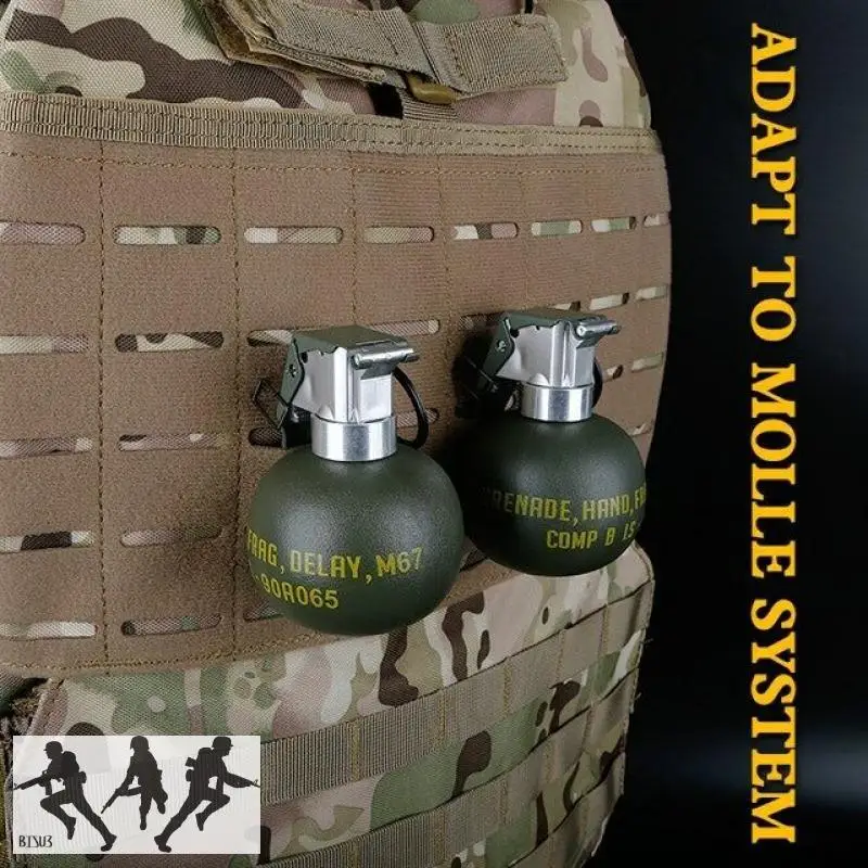 Piezas de plástico ABS para Cosplay, 1 M-67, M67 EG, Frag, Verde - imagen 4