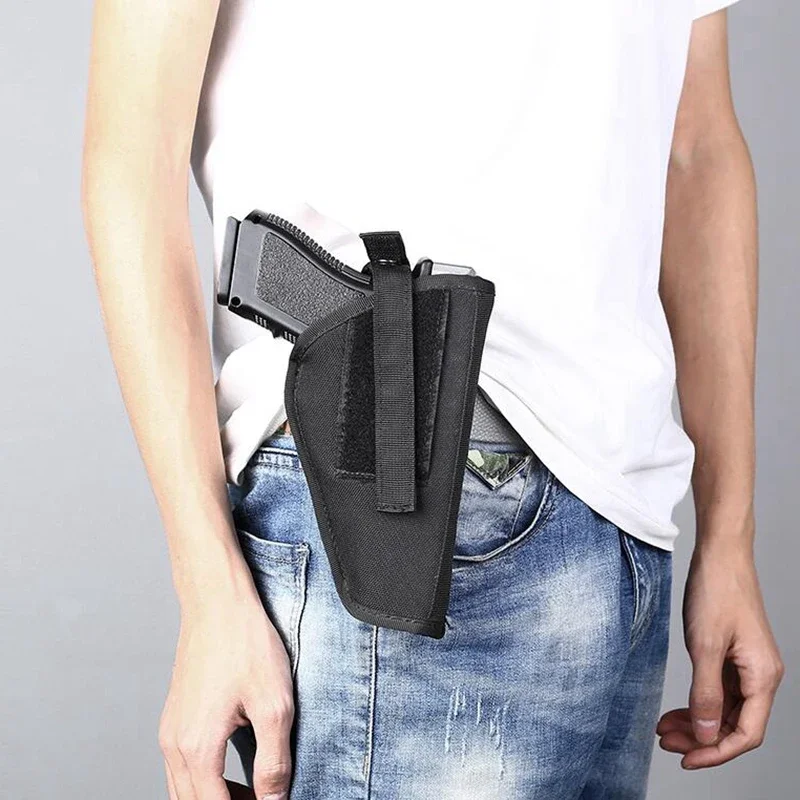 Funda de transporte oculta ambidiestro Niversal, compatible con Taurus G2C, GL 43X, Ruger Max 9, hecha de nailon 800D para hombres y mujeres - imagen 2