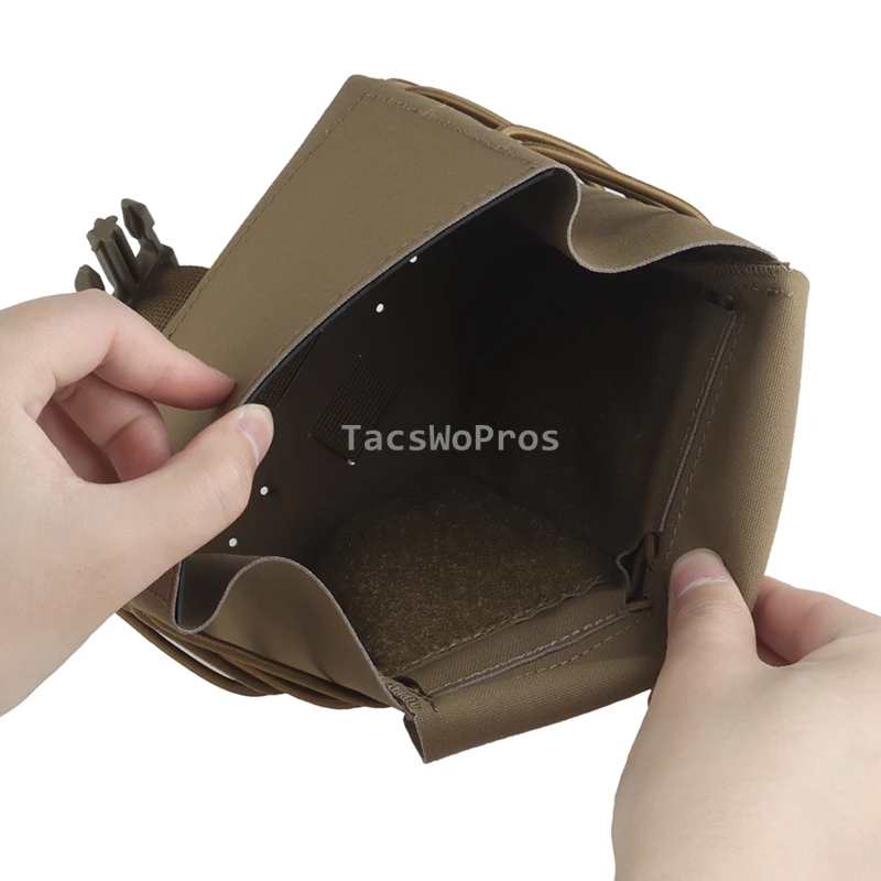 Tactical Molle Pouch Adjust Elastic Ropes 5.56 7.62 40mm Shooting Rifles Magazien Pouches Hunting Vest Chest Rig Admin Sub Pouch - imagen 3