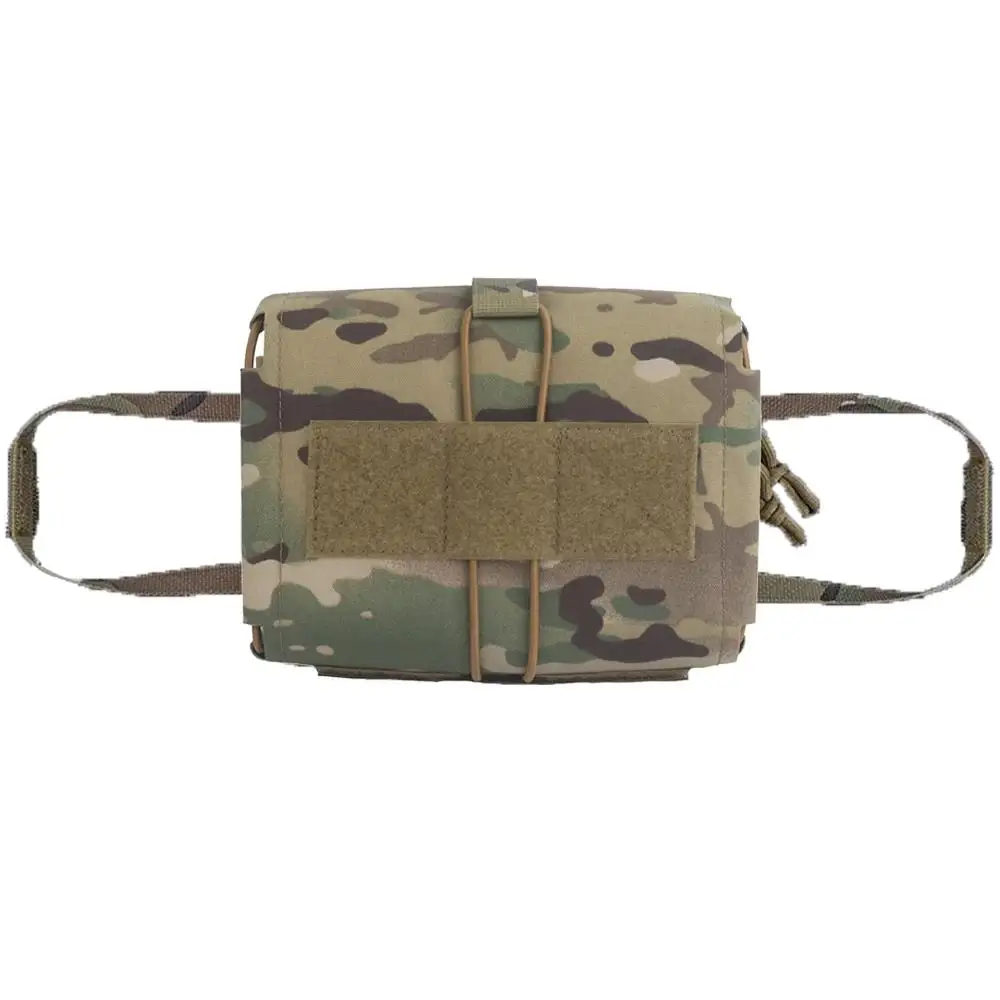 Lateral Pull Tactical IFAK Bag First Aid Pouch Compact Trauma Medical Kit Molle Rapid Deployment Plate Carrier Hunting Belt Gear - imagen 2