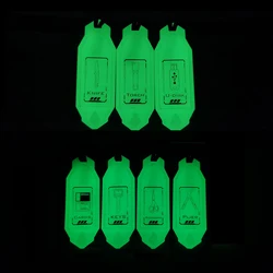 Parche táctico luminoso MOLLE – TPU adhesivo para mochila
