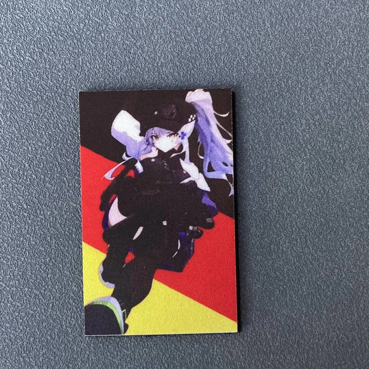 Parche de Chica de Anime, insignia de moral táctica militar, brazalete con estampado de gancho y bucle, mochila, ropa, pegatinas de accesorios decorativos - imagen 3