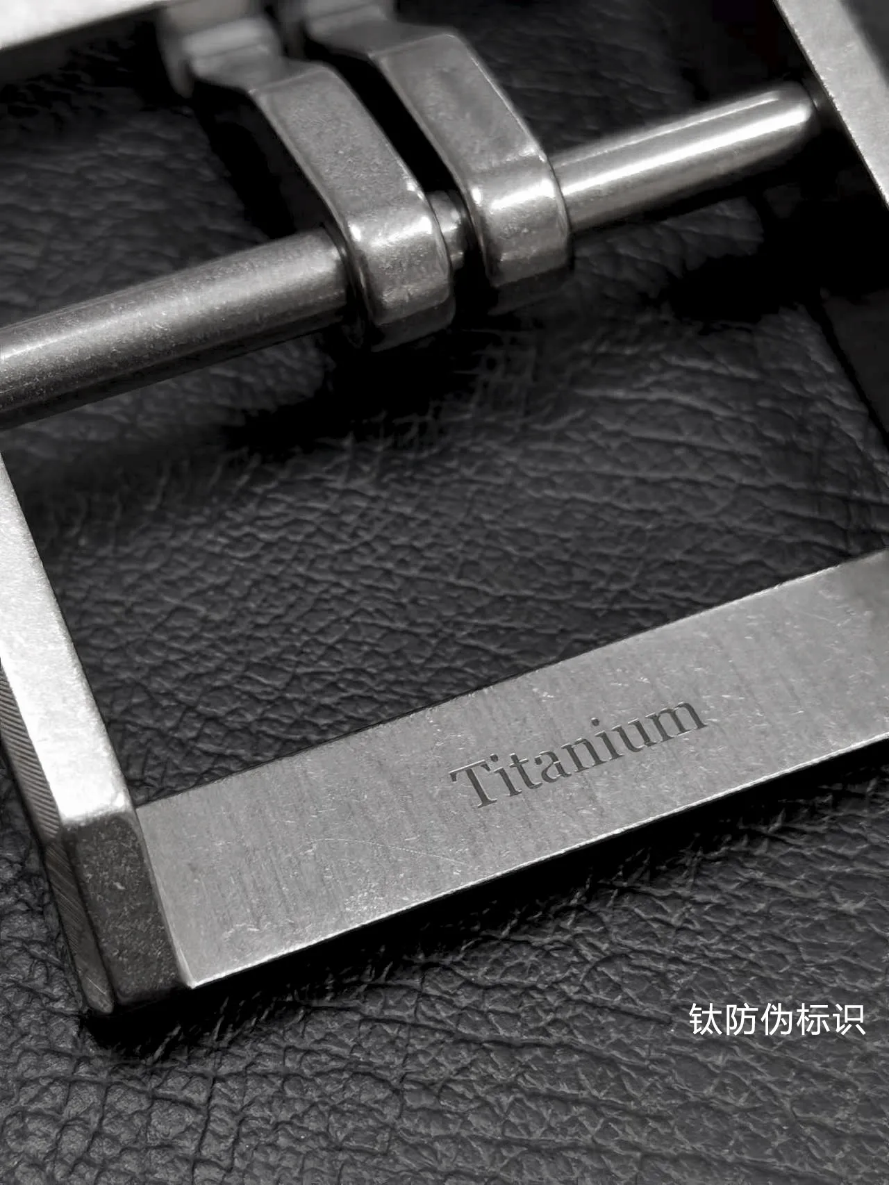 Hebilla de cinturón de titanio puro para hombres, doble aguja, ancho interior de 45MM, cinturón extendido antialérgico - imagen 2