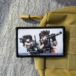 Parche adhesivo anime para chaleco o mochila táctica