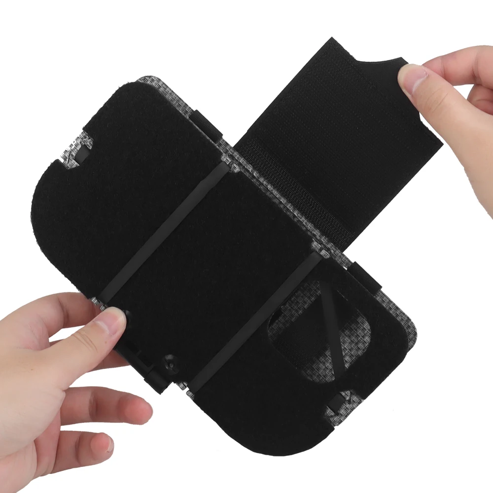 Placa de navegación ligera OPHIDIAN, soporte para móvil colgante en el pecho, accesorios para chaleco, placa plegable para exteriores - imagen 5