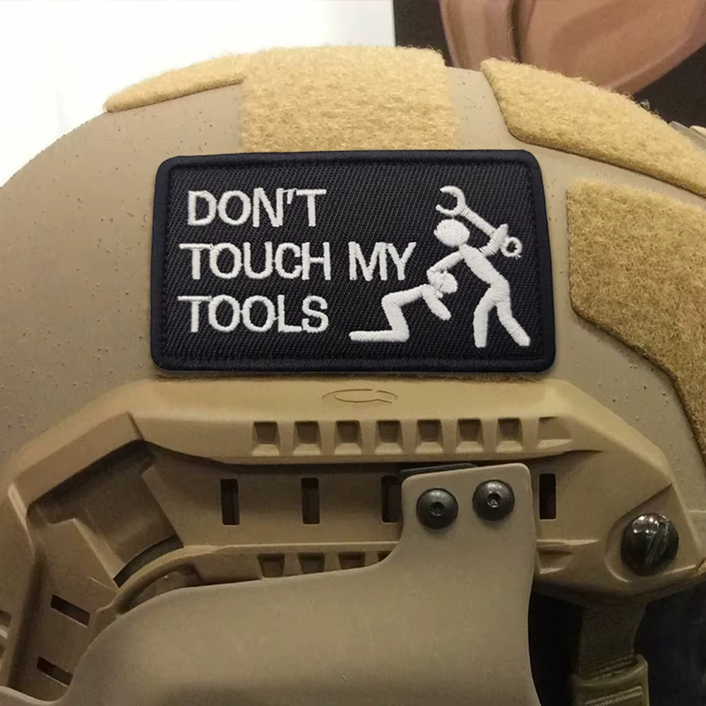 Parche táctico moral Velcro bordado MOLLE para vestimenta militar - imagen 5