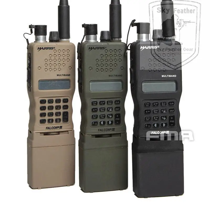 AN/PRC-152-funda de Radio simulada para Walkie Talkie, accesorios para Wargame Cosplay, PRC-148/152, paquete de antena - imagen 3