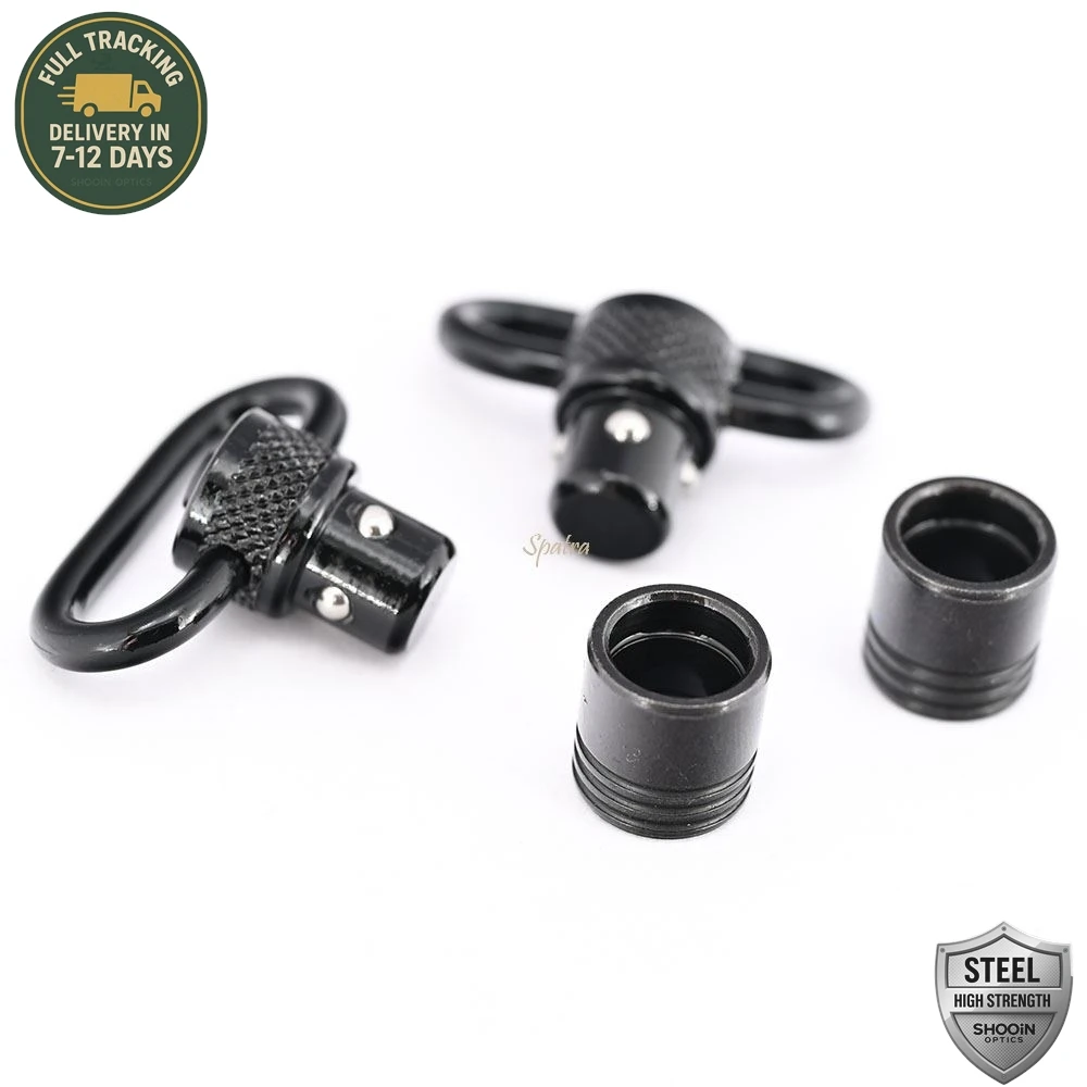 2 draai-drukknoppen voor een snelle loskoppeling van de 1 inch schouderriem - imagen 3