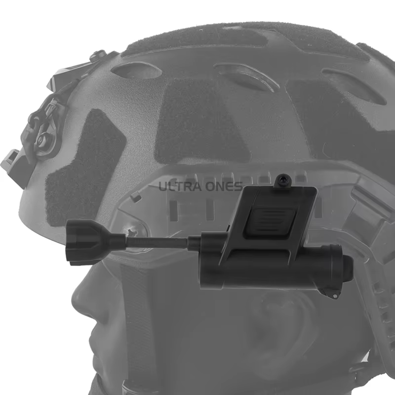 Cascos tácticos linterna sistema de iluminación Personal multifuncional luz de carga caza tiro verde azul rojo IR lámpara LED - imagen 3