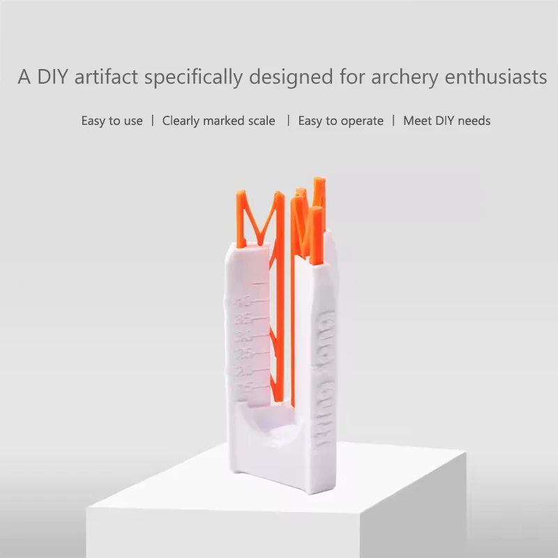 Plantilla de flecha en espiral de tiro con arco Linkboy para herramienta de tiro de paleta de flecha de arco recurvo/compuesto - imagen 5