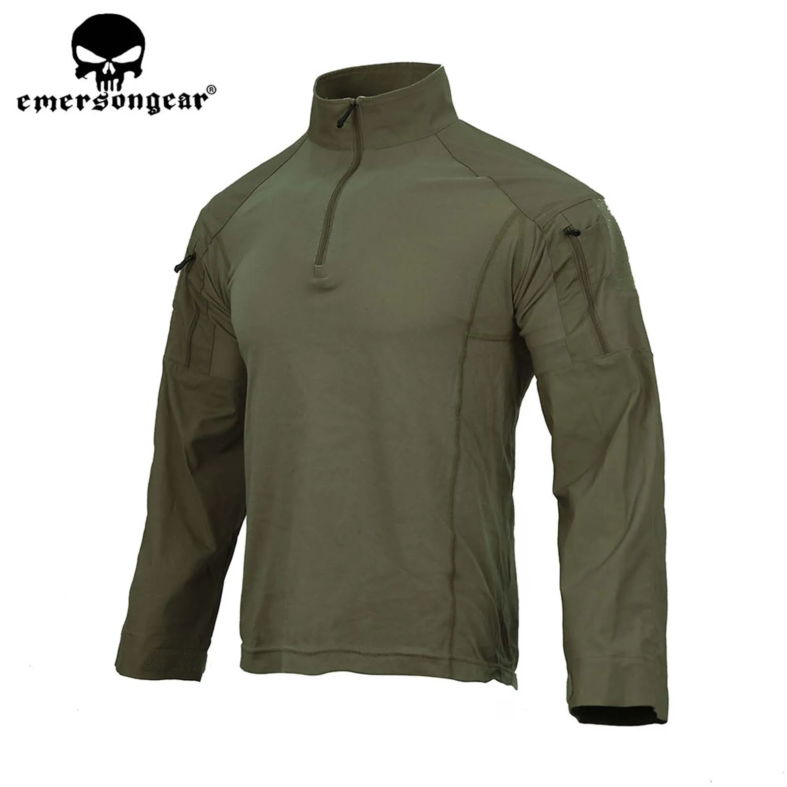 Emerson-Camiseta de combate táctico E4 para hombre, camisetas deportivas para exteriores, entrenamiento, tiro, caza, Airsoft, Paintball EM9429 - imagen 2