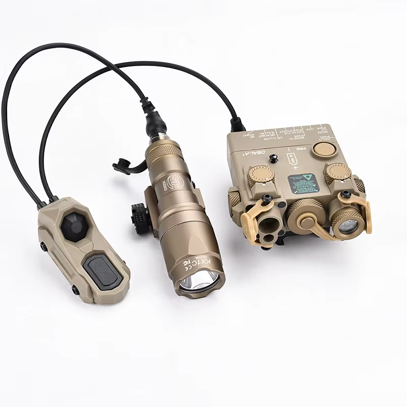 WADSN DBAL A2 Láser rojo/verde con linterna táctica – Airsoft - imagen 5