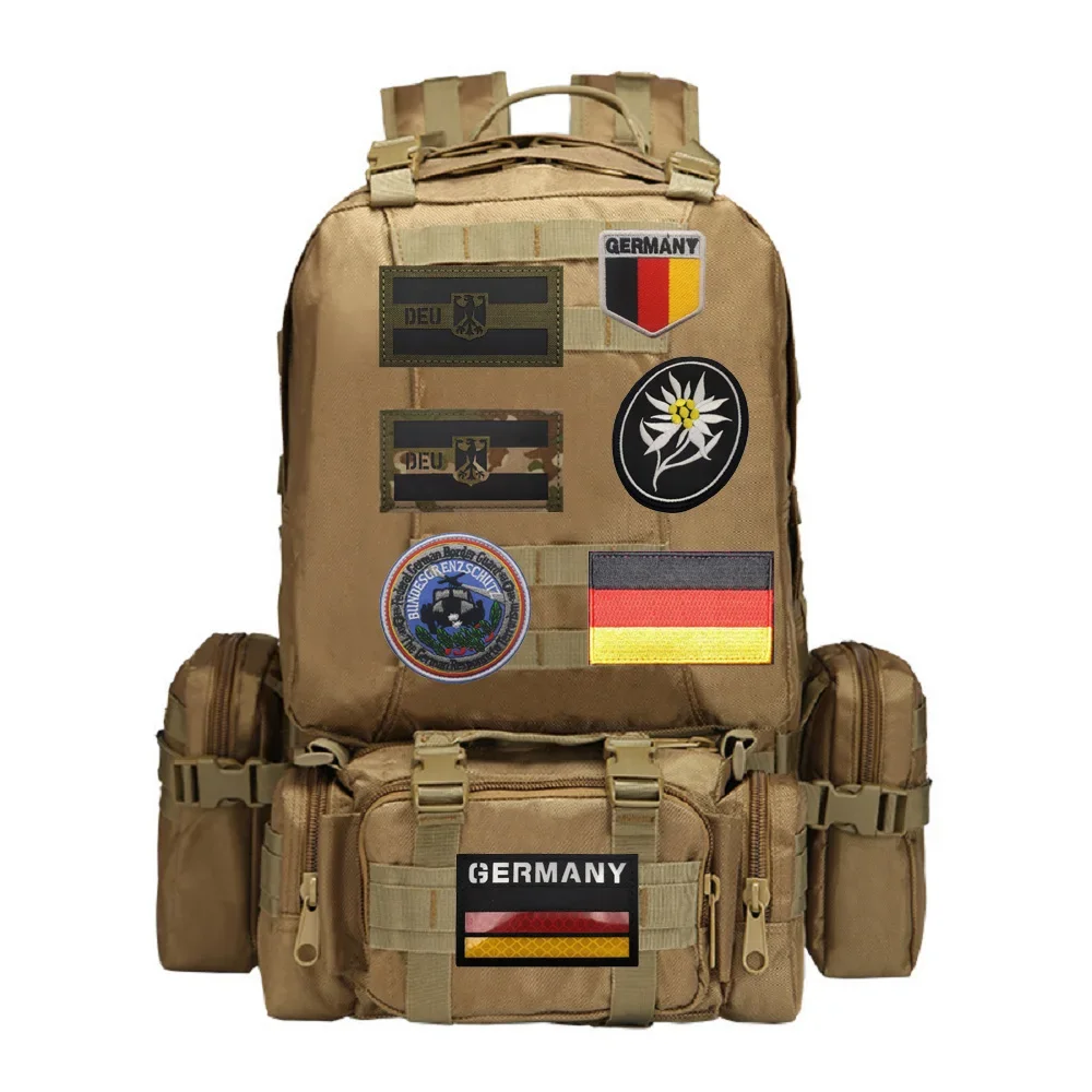 Parche MOLLE láser águila alemana reflectante – Bolsa outdoor - imagen 2