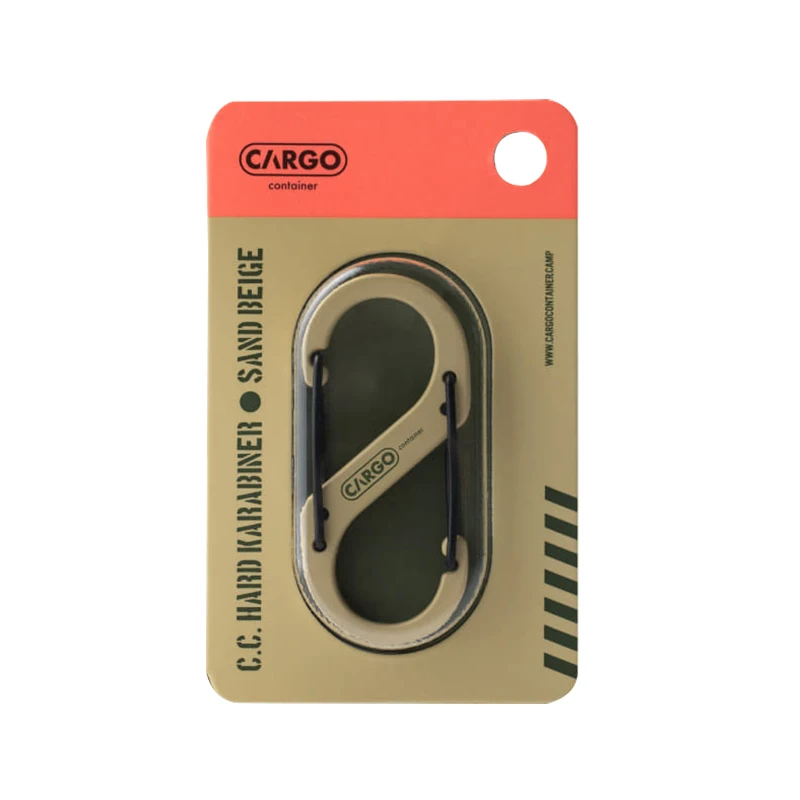 Korean Hiking Buckle Double Head Buckle Hanging Outdoor Hook Backpack Hook Camping Portable 8 Word Buckle Fast Hanging - imagen 5