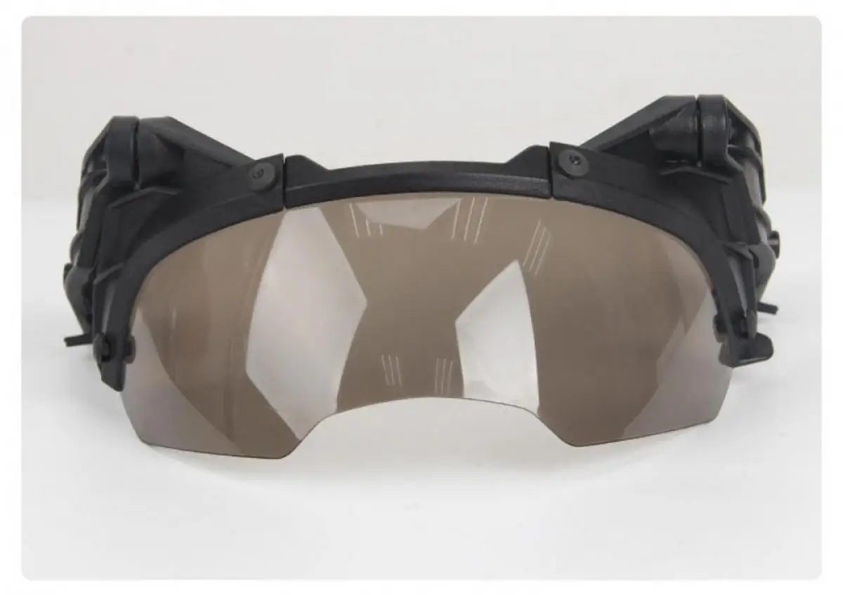 Casco táctico Universal ajustable de 90 grados, montaje en Riel, Visor abatible hacia arriba, gafas para casco rápido/MICH - imagen 5