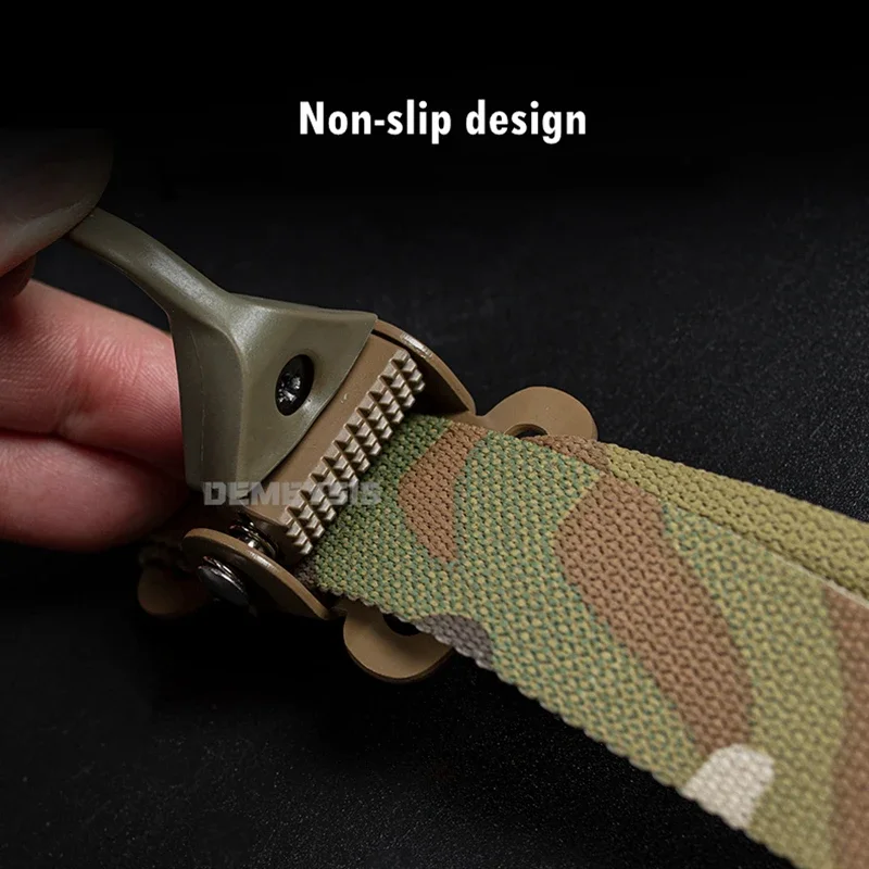 Eslinga para Rifle de 2 puntos, correa táctica para pistola, combate de tiro, correa Modular ajustable de extracción rápida para Rifle, accesorios de caza - imagen 5