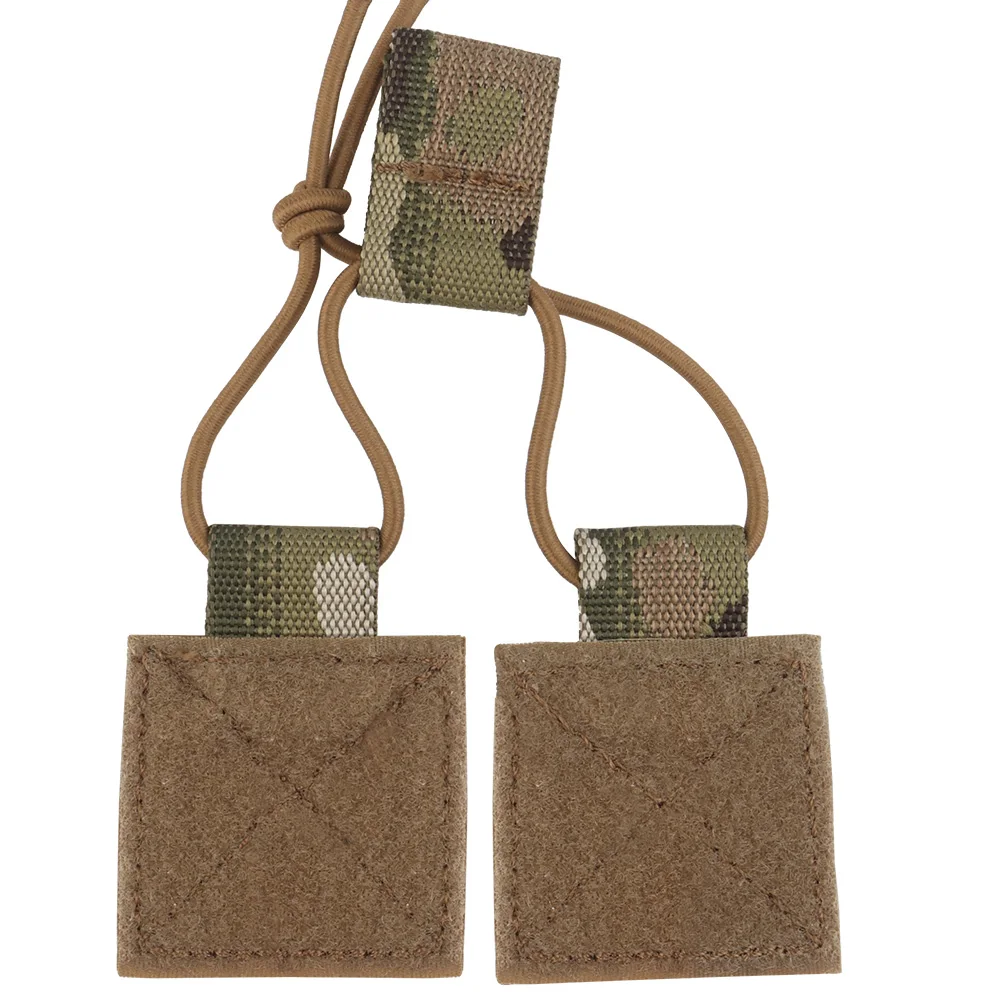 Nuevo sujetador táctico de caza, cuerda de choque de retención elástica, accesorio de gancho y bucle, soporte de Radio, bolsa para revista, lengüeta de tracción para caza - imagen 2