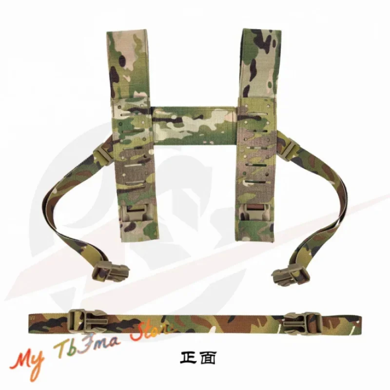Correa gruesa táctica SS MK4, arnés H de corte láser, correa para el pecho para plataforma de pecho MK4 MK5 34A, correa colgante - imagen 2