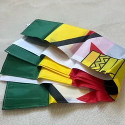 Bandera de Zimbabwe en poliéster decorativa