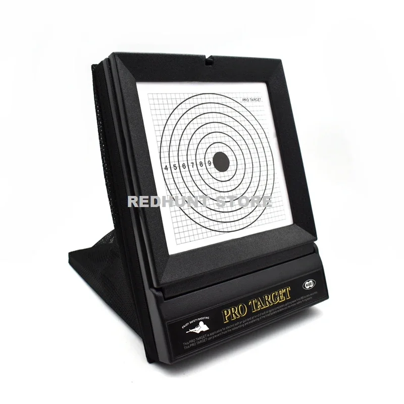 Alcance de tiro, pistolas BB y pellets con trampa, receptor de red, rangos al aire libre, reinicio de objetivo de malla para caza - imagen 3