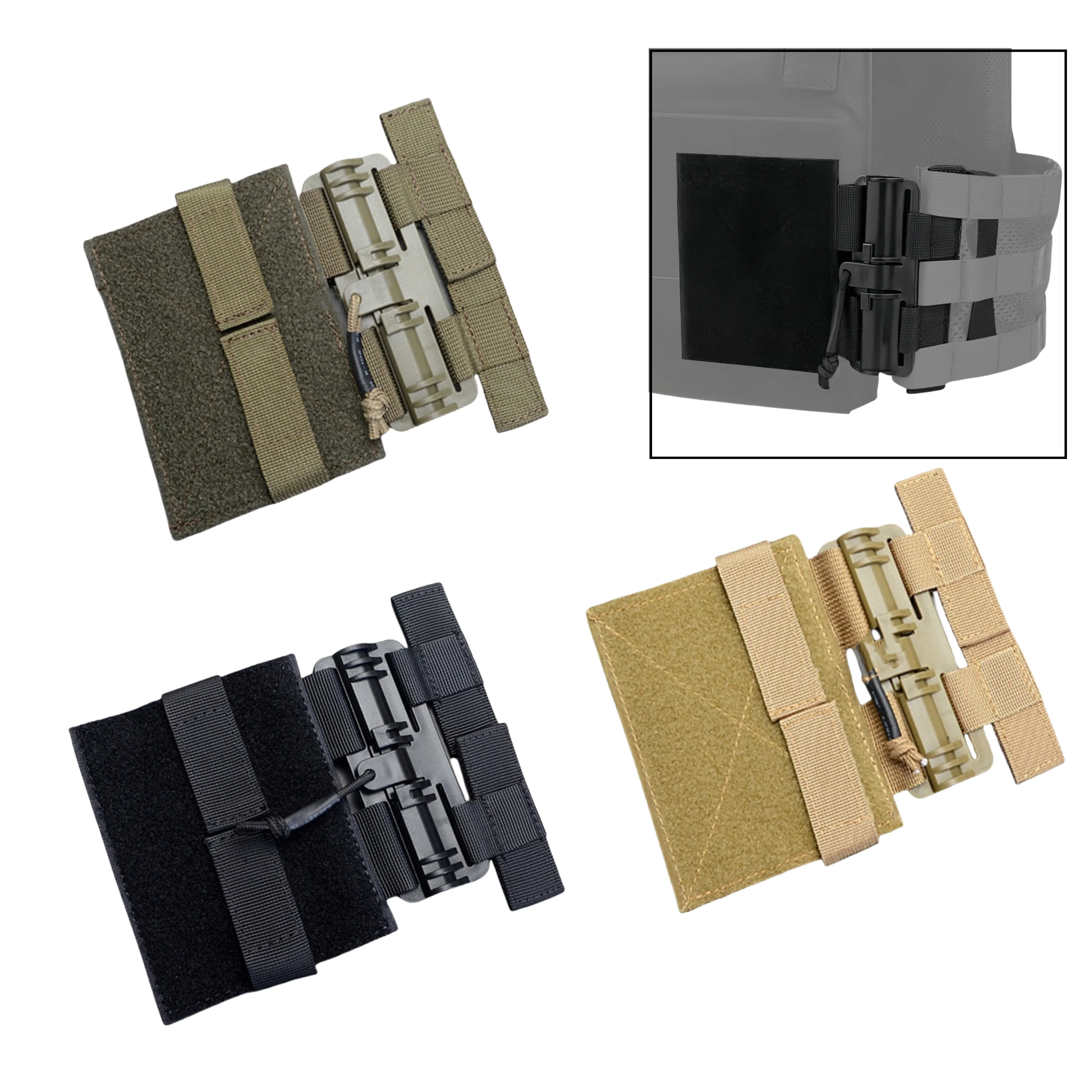 Accesorios para chaleco, Kit de hebilla para chaleco de liberación rápida, Kit de sistema de liberación rápida duradero para JPC CPC NCP XPC 6094 420, accesorios para chaleco